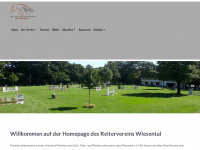 reiterverein-wiesental.de Webseite Vorschau