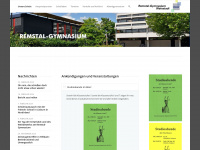 remstalgymnasium.de Webseite Vorschau