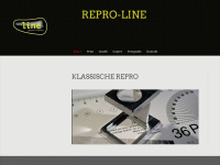 repro-line.de Webseite Vorschau