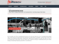 resch-gmbh.com Webseite Vorschau