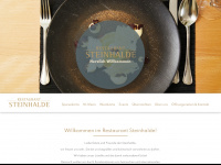 restaurant-steinhalde.de Webseite Vorschau