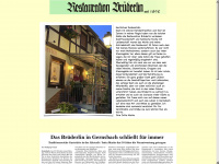 restauration-bruederlin.de Webseite Vorschau