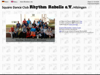 rhythm-rebells.de Webseite Vorschau