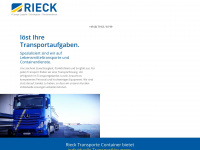 rieck-tc.de Webseite Vorschau
