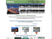 holux.hu Webseite Vorschau