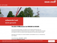 rieger-moser.de Webseite Vorschau