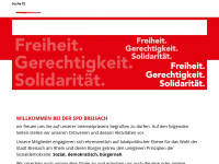 spd-breisach.de Webseite Vorschau