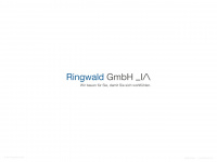 ringwald-gmbh.de Webseite Vorschau