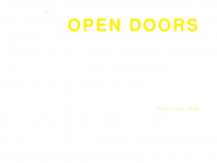 opendoors-thechoir.com Webseite Vorschau