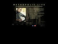 metropolis-live.de Webseite Vorschau