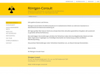 roentgen-consult.de Webseite Vorschau