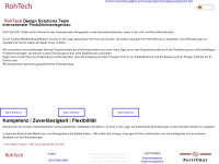 rohtech-dst.de Webseite Vorschau