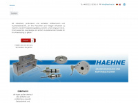 haehne.de Webseite Vorschau