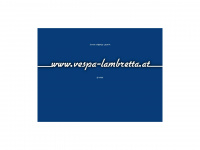 vespa-lambretta.at Webseite Vorschau