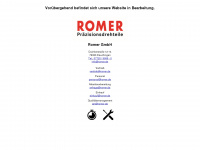 romer.de Webseite Vorschau