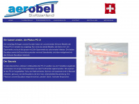 aerobel.ch Webseite Vorschau