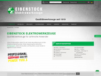 eibenstock.com Webseite Vorschau