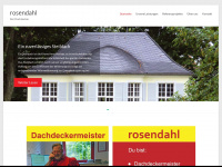 rosendahl-dach.de Webseite Vorschau
