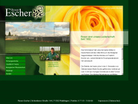 rosenescher.de Webseite Vorschau