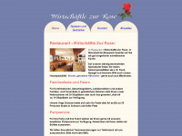 rose-weinstadt.de Webseite Vorschau