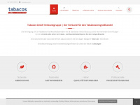 tabacos-gmbh.de Webseite Vorschau