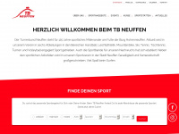 tbneuffen.de Webseite Vorschau