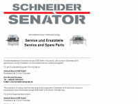 schneider-senator.de Webseite Vorschau