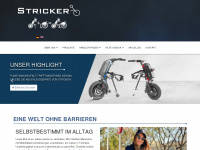 stricker-handbikes.de Webseite Vorschau