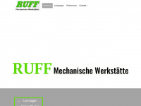ruff-metall.de Webseite Vorschau