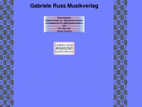russ-musikverlag.de Webseite Vorschau