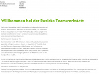 ruzicka-teamwerkstatt.de Webseite Vorschau