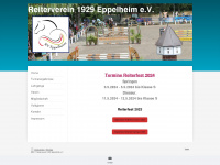reiterverein-eppelheim.de Webseite Vorschau