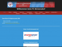 fcbirmensdorf.ch Webseite Vorschau