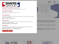 saacke-group.com Webseite Vorschau