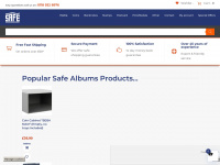 safealbums.co.uk Webseite Vorschau