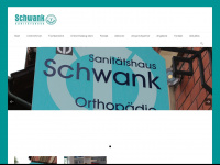 sanhaus-schwank.de Webseite Vorschau