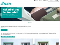 sanitaetshaus-heintz.de Webseite Vorschau
