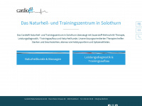 cardiofit.ch Webseite Vorschau