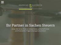 sauerbeck-stb.de Webseite Vorschau