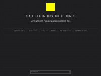 sautter-industrietechnik.de Webseite Vorschau