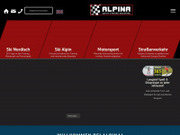 alpina.at Webseite Vorschau