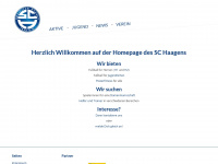 sc-haagen.de Webseite Vorschau