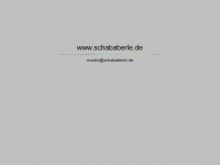 schababerle.de Webseite Vorschau