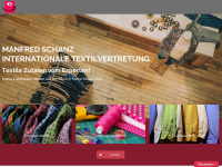 schanz-textil.de Webseite Vorschau