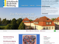schickhardt-rs-backnang.de Webseite Vorschau