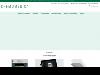 chemomedica.at Webseite Vorschau