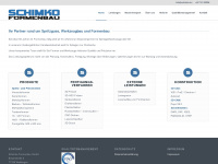 schimko.de Webseite Vorschau