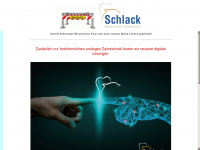 schlack-zahntechnik.de Webseite Vorschau