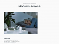 schlafmedizin-stuttgart.de Webseite Vorschau