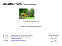 schlatterer-gmbh.de Webseite Vorschau